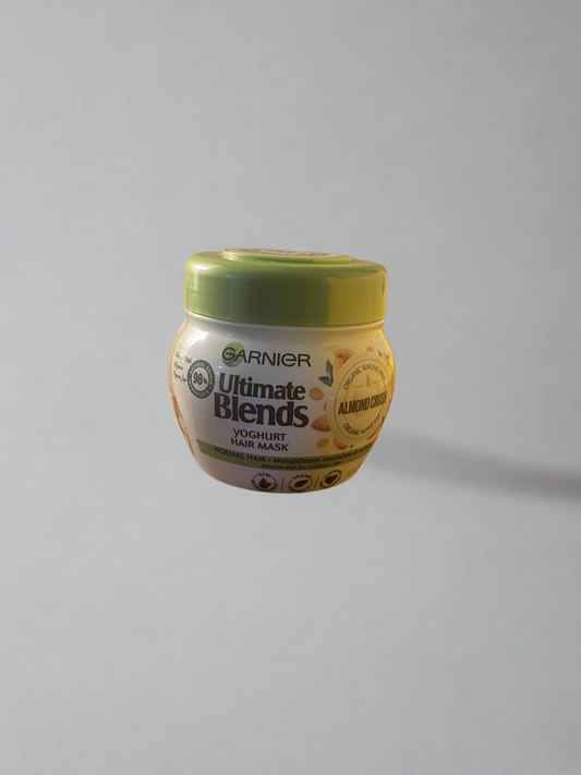 Garnier Ultimate Blends Almond Crush Yoghurt Hair Mask (98% Natural)