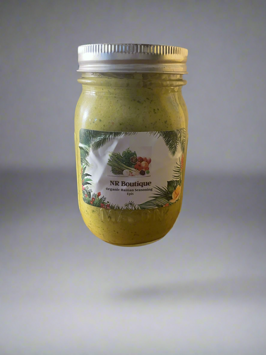Medium Jar NR Boutique Organic Haitian Seasoning - Epis